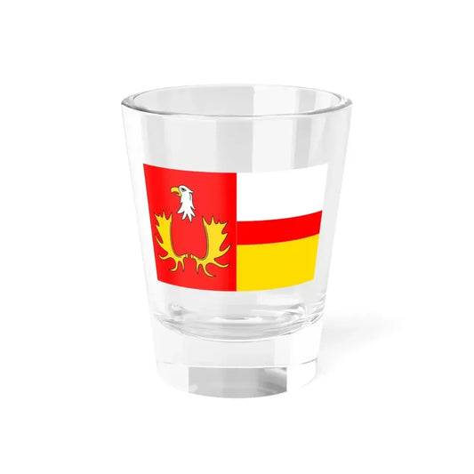 POL gmina Izabelin flag (Poland) Shot Glass 1.5oz 1.5oz - Go Mug Yourself