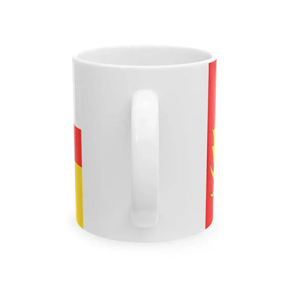 POL gmina Izabelin flag (Poland) White Coffee Mug - Go Mug Yourself