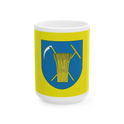 POL gmina Jaworze flag (Poland) White Coffee Mug 15oz - Go Mug Yourself