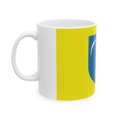 POL gmina Jaworze flag (Poland) White Coffee Mug - Go Mug Yourself