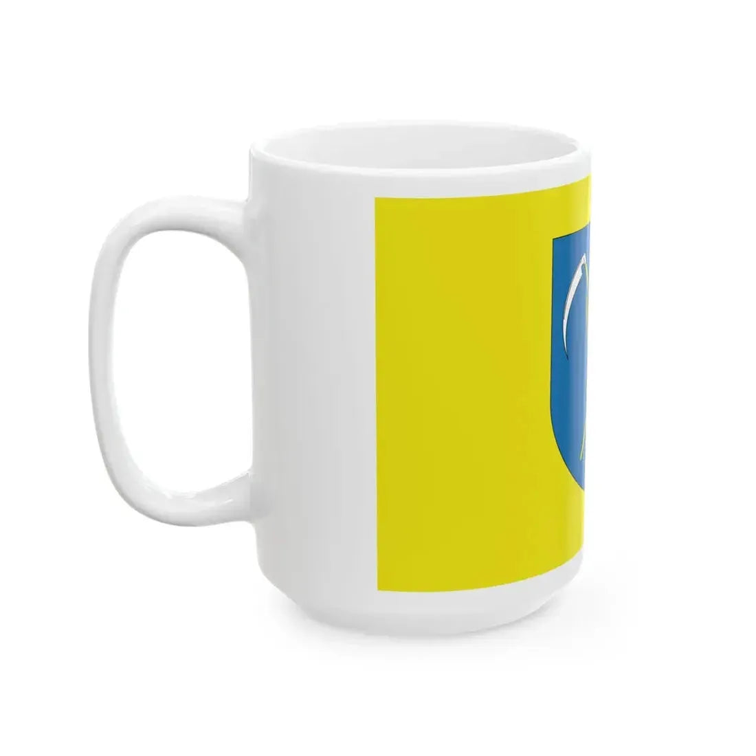 POL gmina Jaworze flag (Poland) White Coffee Mug - Go Mug Yourself