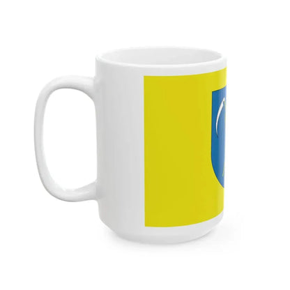 POL gmina Jaworze flag (Poland) White Coffee Mug - Go Mug Yourself