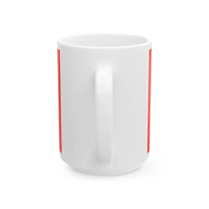 POL gmina Jedwabno flag (Poland) White Coffee Mug - Go Mug Yourself