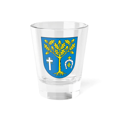 POL gmina Jeżowe COA (Poland) (Coat of Arms) Shot Glass 1.5oz 1.5oz - Go Mug Yourself