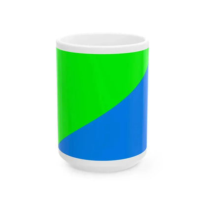POL gmina Kepice flag (Poland) White Coffee Mug 15oz - Go Mug Yourself