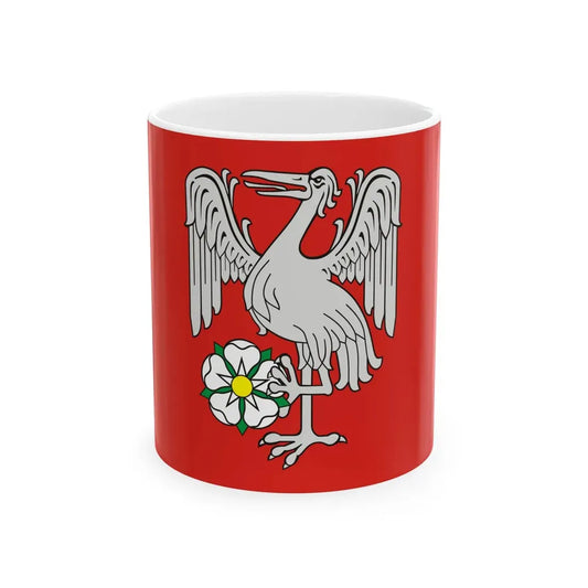 POL gmina Kesowo flag (Poland) White Coffee Mug 11oz - Go Mug Yourself