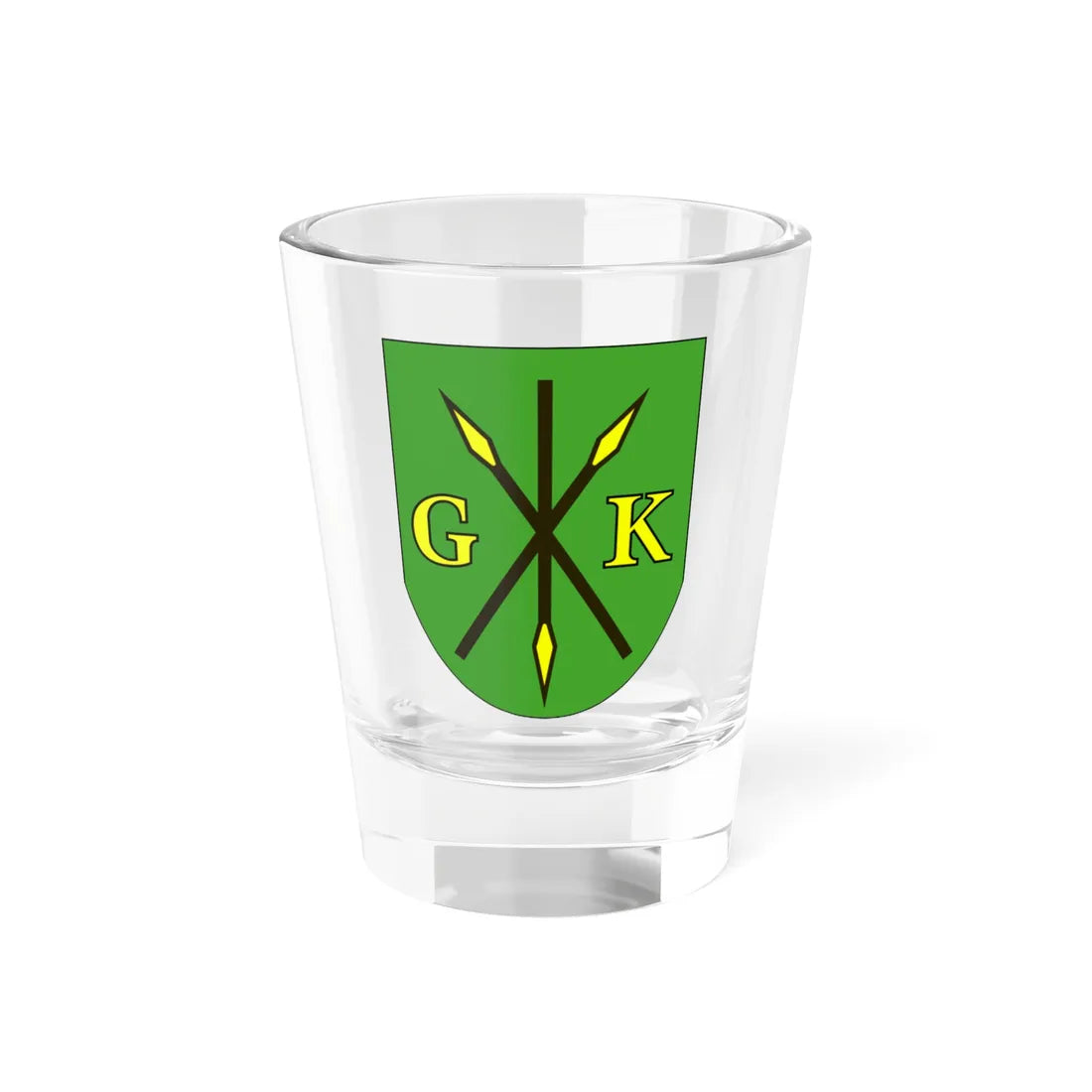 POL gmina Kije COA (Poland) (Coat of Arms) Shot Glass 1.5oz 1.5oz - Go Mug Yourself