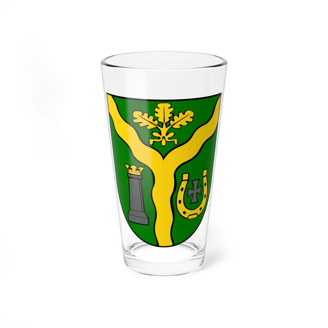 POL gmina Klembów COA (Poland) (Coat of Arms) Pint Glass 16oz 16oz - Go Mug Yourself