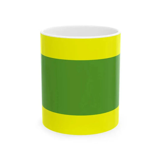 POL gmina Kleszczow flag (Poland) White Coffee Mug 11oz - Go Mug Yourself
