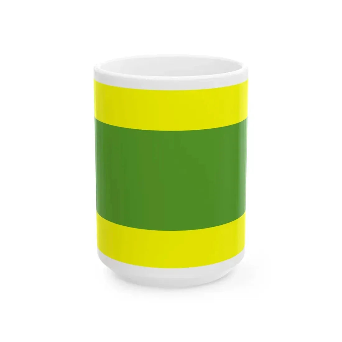 POL gmina Kleszczow flag (Poland) White Coffee Mug 15oz - Go Mug Yourself