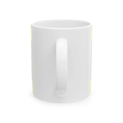 POL gmina Kleszczow flag (Poland) White Coffee Mug - Go Mug Yourself