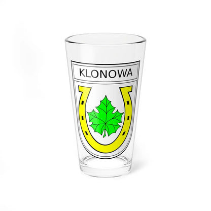 POL gmina Klonowa COA (Poland) (Coat of Arms) Pint Glass 16oz 16oz - Go Mug Yourself