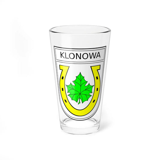 POL gmina Klonowa COA (Poland) (Coat of Arms) Pint Glass 16oz 16oz - Go Mug Yourself