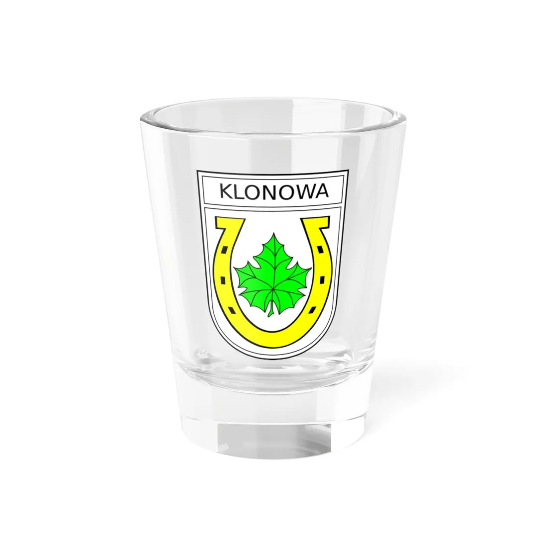 POL gmina Klonowa COA (Poland) (Coat of Arms) Shot Glass 1.5oz 1.5oz - Go Mug Yourself