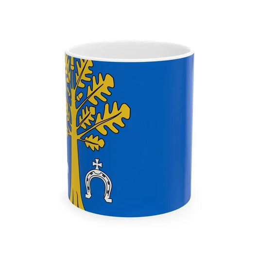 POL gmina Kluki flag (Poland) White Coffee Mug 11oz - Go Mug Yourself