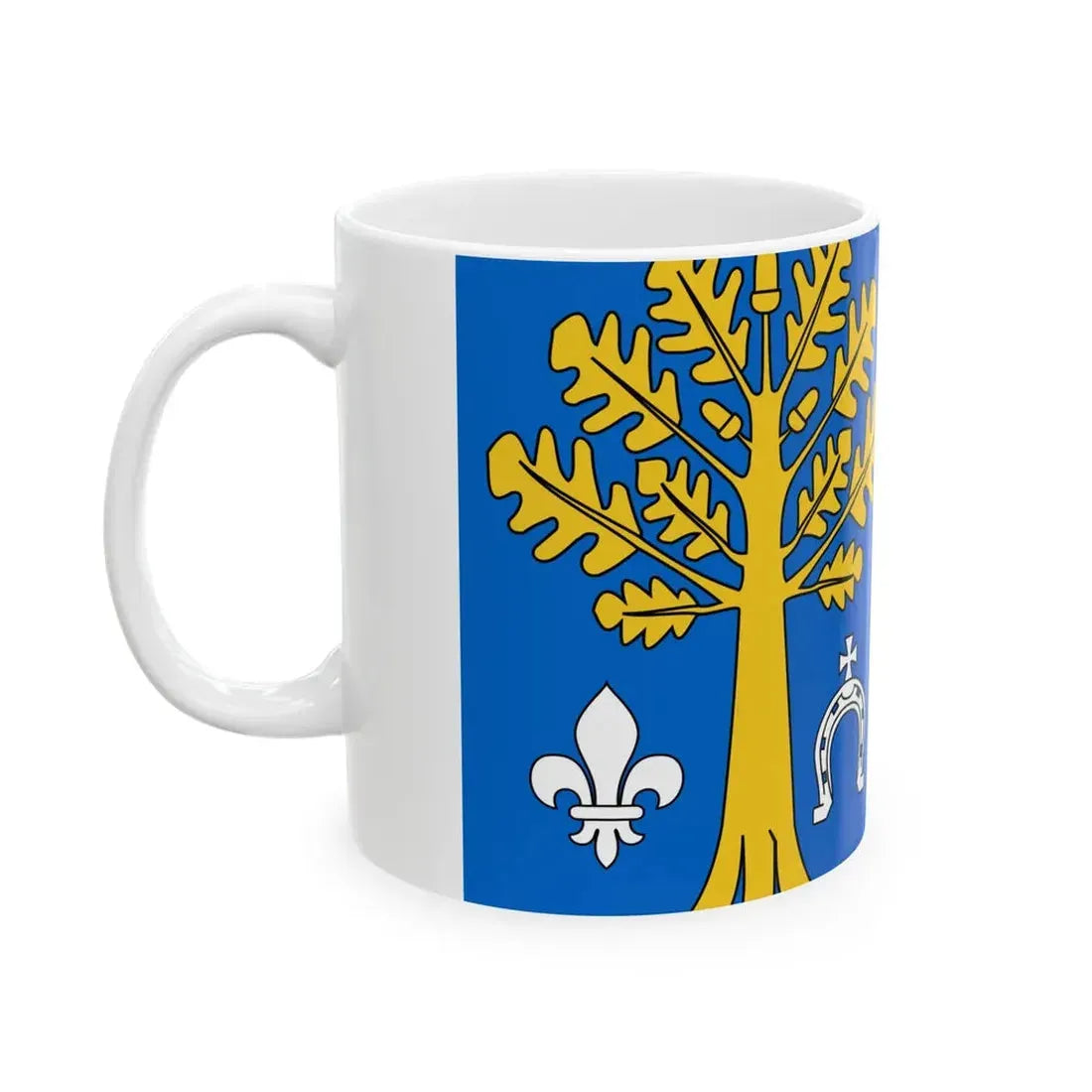 POL gmina Kluki flag (Poland) White Coffee Mug - Go Mug Yourself