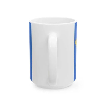 POL gmina Kluki flag (Poland) White Coffee Mug - Go Mug Yourself