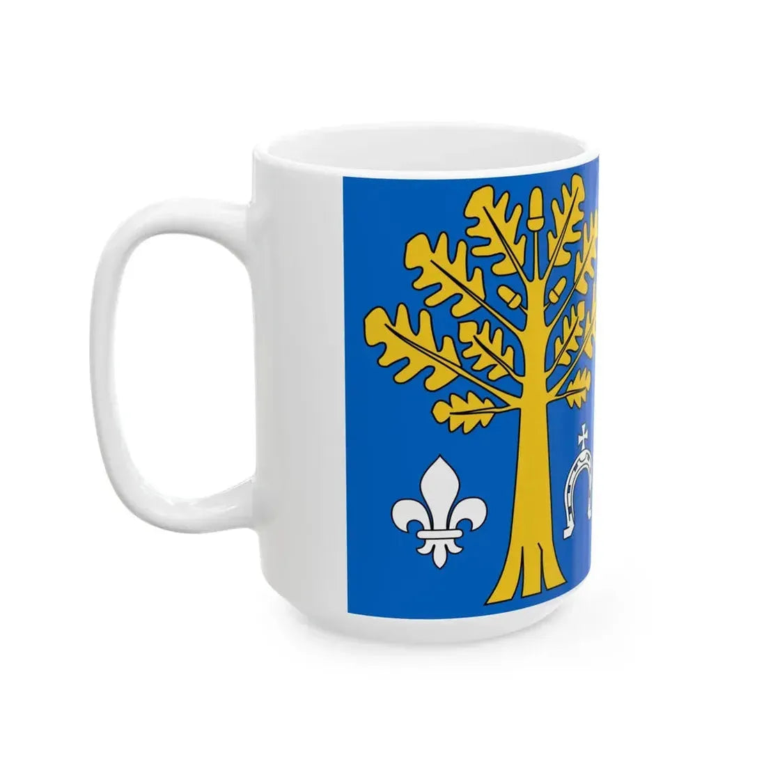 POL gmina Kluki flag (Poland) White Coffee Mug - Go Mug Yourself