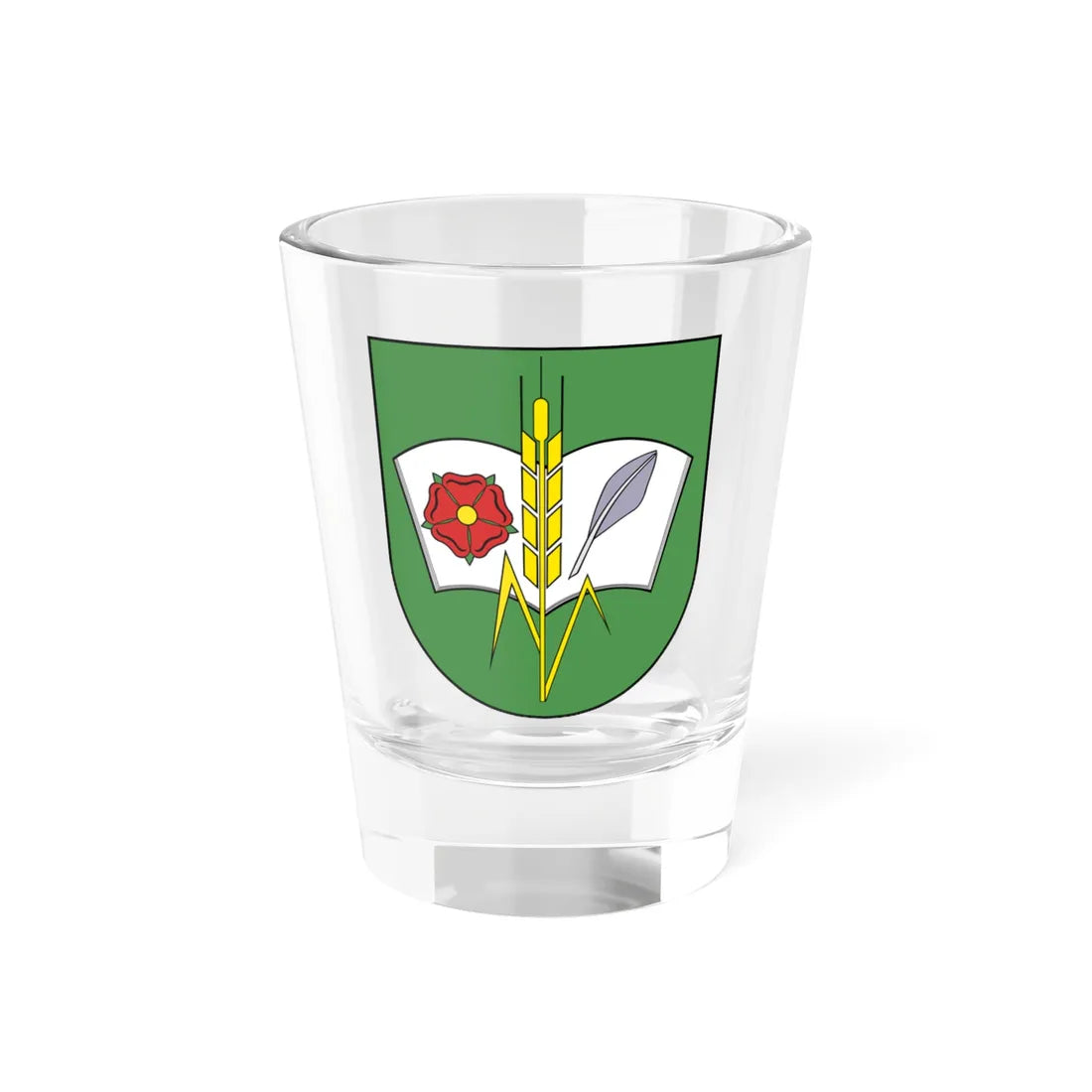 POL gmina Kobiele Wielkie COA (Poland) (Coat of Arms) Shot Glass 1.5oz 1.5oz - Go Mug Yourself