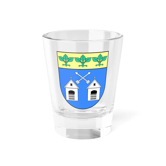 POL gmina Kochanowice COA (Poland) (Coat of Arms) Shot Glass 1.5oz 1.5oz - Go Mug Yourself
