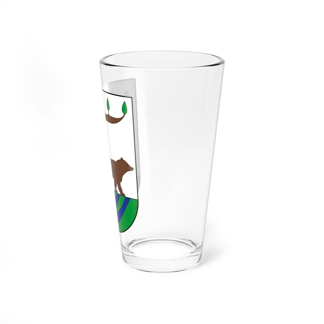 POL gmina Kościerzyna COA (Poland) (Coat of Arms) Pint Glass 16oz - Go Mug Yourself