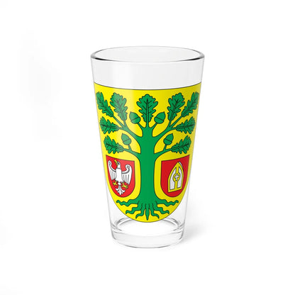 POL gmina Komorniki COA (Poland) (Coat of Arms) Pint Glass 16oz 16oz - Go Mug Yourself