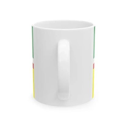 POL gmina Komorniki flag (Poland) White Coffee Mug - Go Mug Yourself
