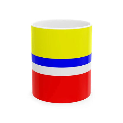 POL gmina Konarzyny flag (Poland) White Coffee Mug 11oz - Go Mug Yourself
