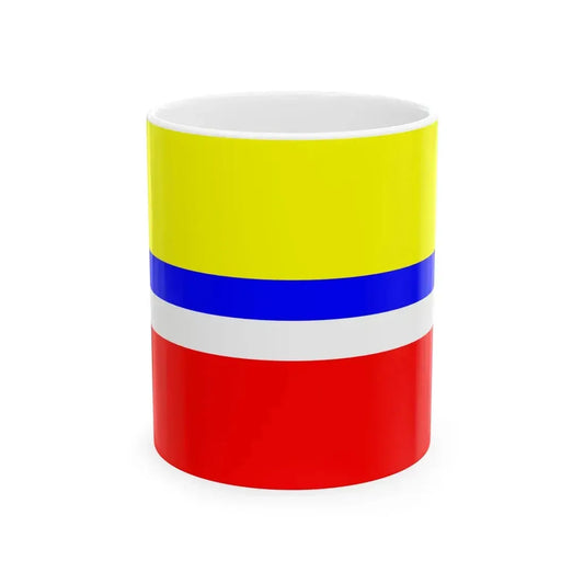 POL gmina Konarzyny flag (Poland) White Coffee Mug 11oz - Go Mug Yourself