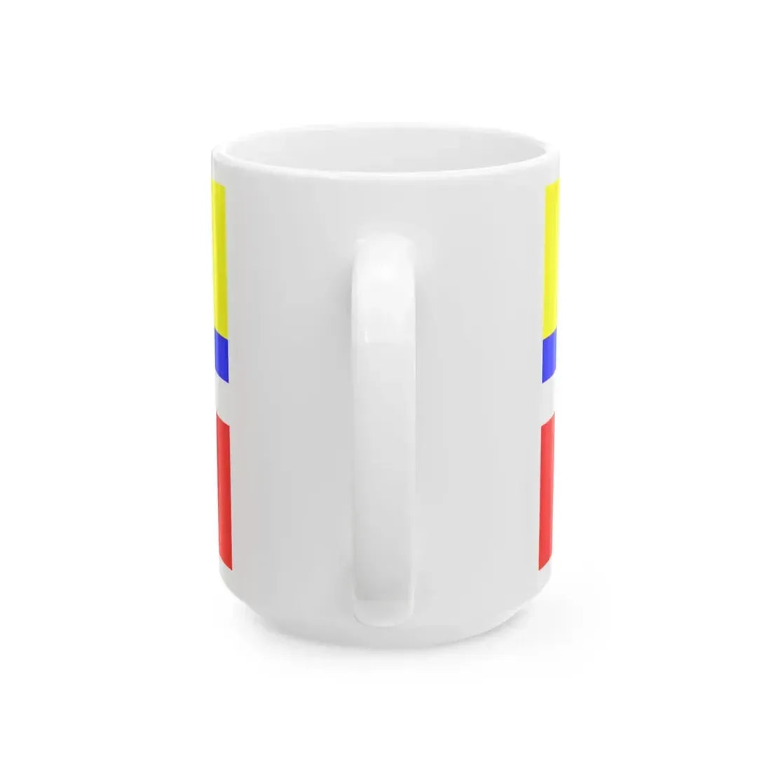 POL gmina Konarzyny flag (Poland) White Coffee Mug - Go Mug Yourself