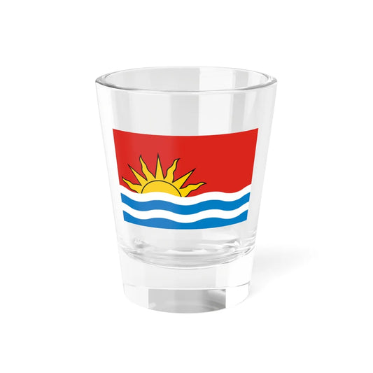 POL gmina Kołobrzeg flag (Poland) Shot Glass 1.5oz 1.5oz - Go Mug Yourself
