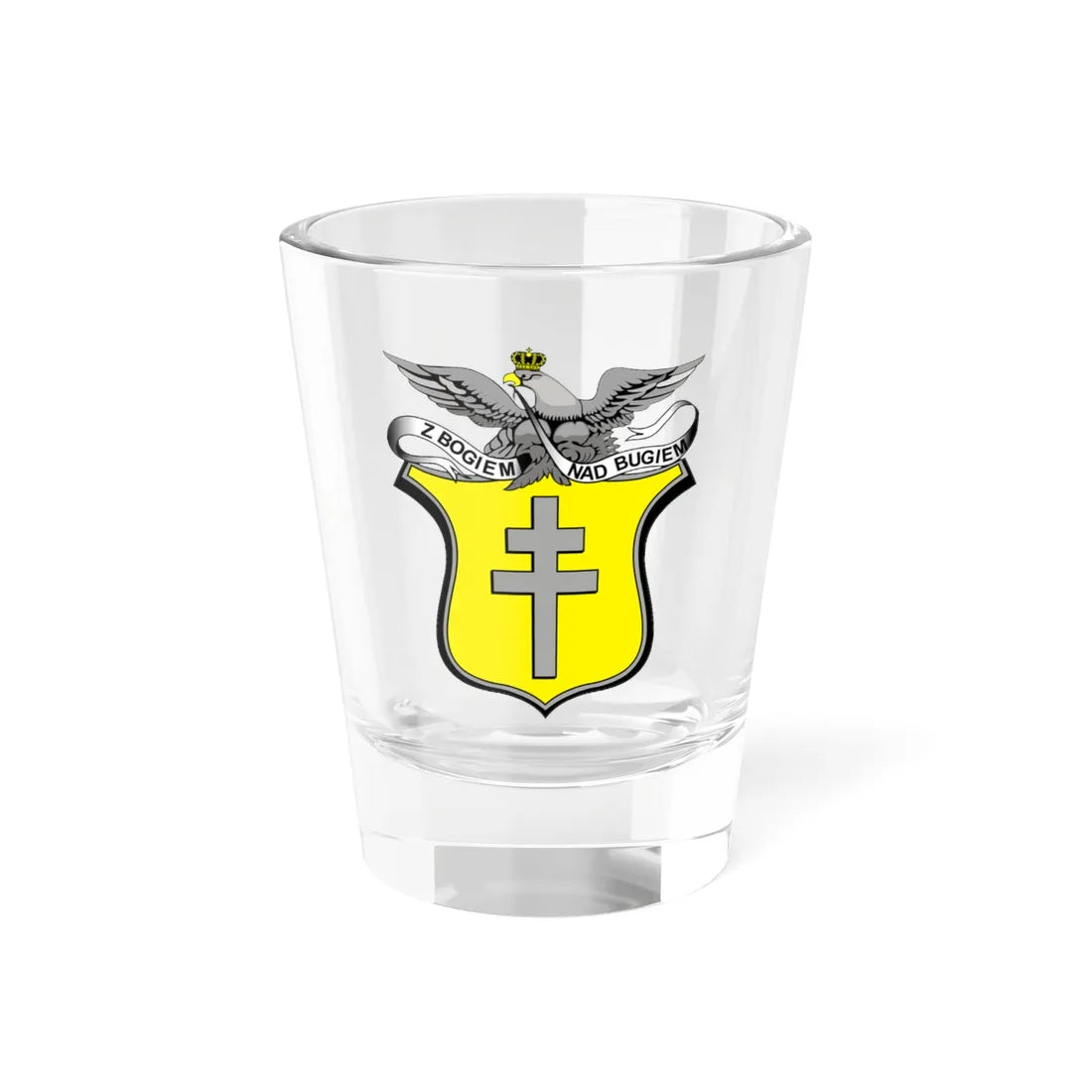 POL gmina Korczew COA (Poland) (Coat of Arms) Shot Glass 1.5oz 1.5oz - Go Mug Yourself