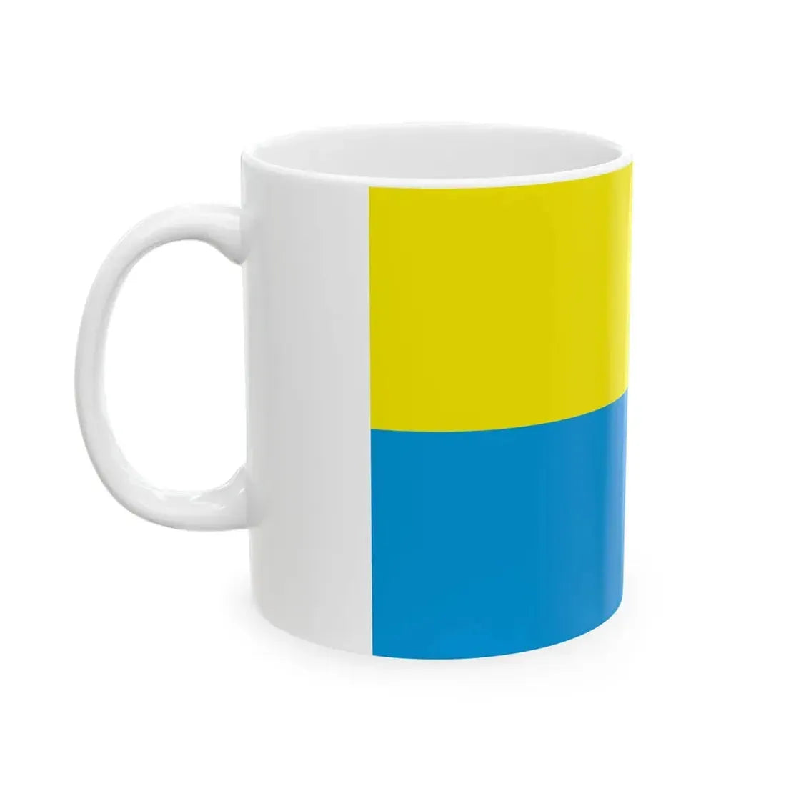 POL gmina Koszyce flag (Poland) White Coffee Mug - Go Mug Yourself