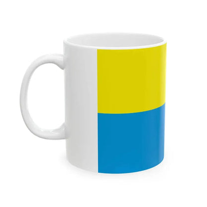 POL gmina Koszyce flag (Poland) White Coffee Mug - Go Mug Yourself
