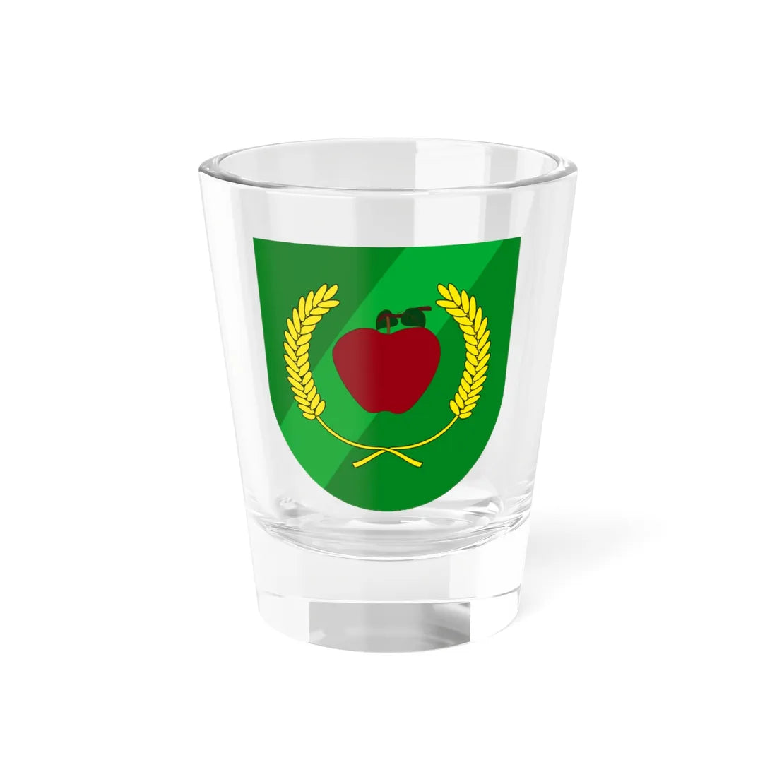POL gmina Kowiesy COA (Poland) (Coat of Arms) Shot Glass 1.5oz 1.5oz - Go Mug Yourself