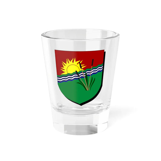 POL gmina Kramsk COA (Poland) (Coat of Arms) Shot Glass 1.5oz 1.5oz - Go Mug Yourself