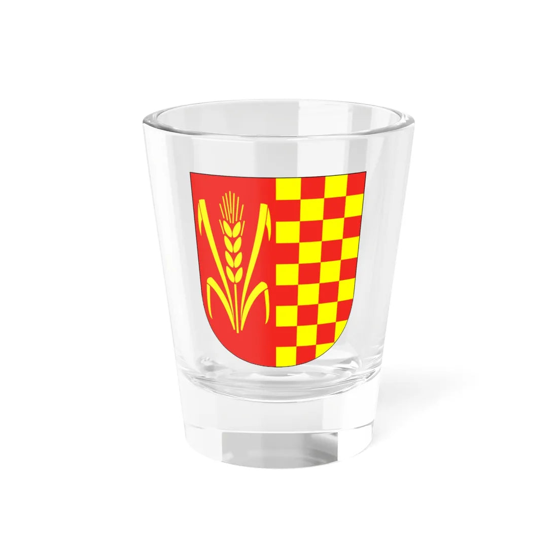 POL gmina Krzemieniewo COA (Poland) (Coat of Arms) Shot Glass 1.5oz 1.5oz - Go Mug Yourself