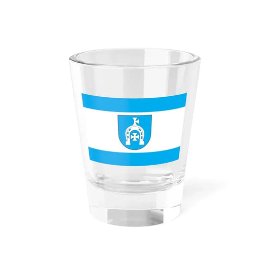 POL gmina Krzywda flag (Poland) Shot Glass 1.5oz 1.5oz - Go Mug Yourself