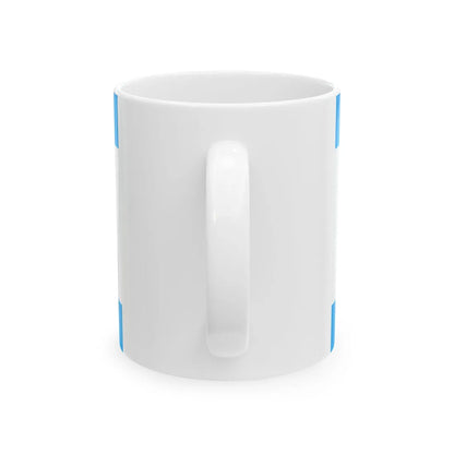 POL gmina Krzywda flag (Poland) White Coffee Mug - Go Mug Yourself