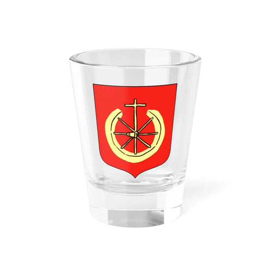 POL gmina Kuślin COA 1998-2017 (Poland) (Coat of Arms) Shot Glass 1.5oz 1.5oz - Go Mug Yourself