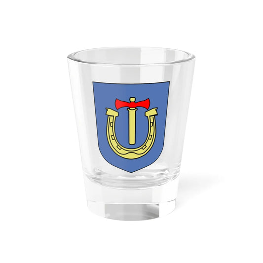 POL gmina Kunów COA (Poland) (Coat of Arms) Shot Glass 1.5oz 1.5oz - Go Mug Yourself