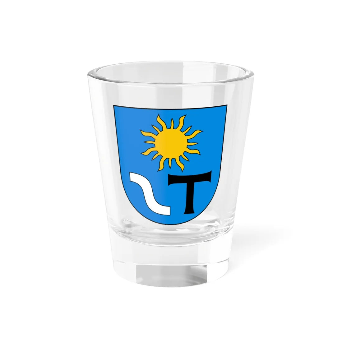 POL gmina Laskowa COA (Poland) (Coat of Arms) Shot Glass 1.5oz 1.5oz - Go Mug Yourself