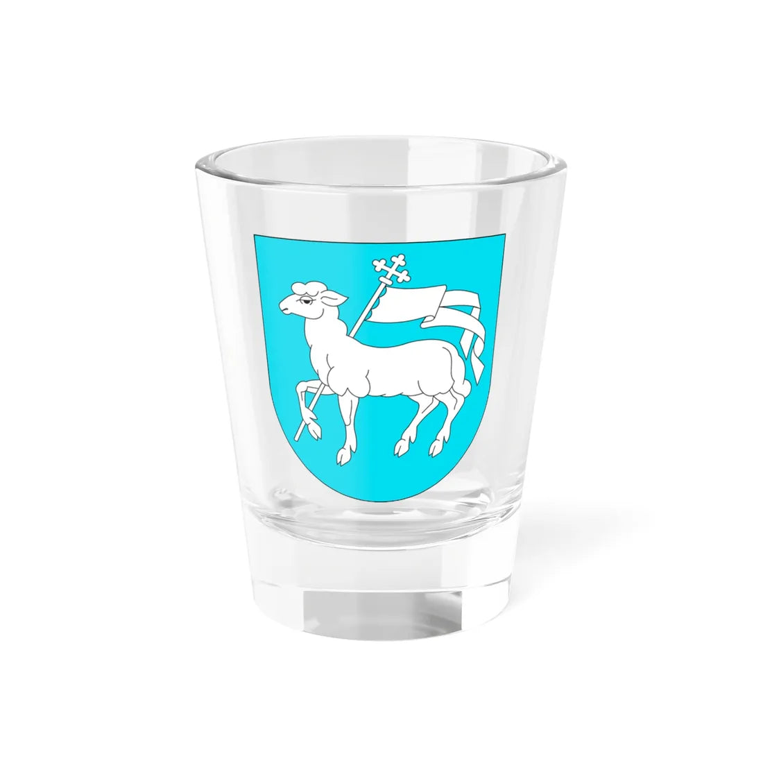 POL gmina Latowicz COA (Poland) (Coat of Arms) Shot Glass 1.5oz 1.5oz - Go Mug Yourself