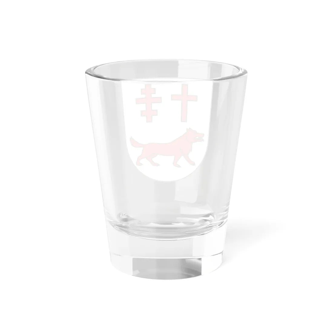 POL gmina Lelkowo COA (Poland) (Coat of Arms) Shot Glass 1.5oz - Go Mug Yourself