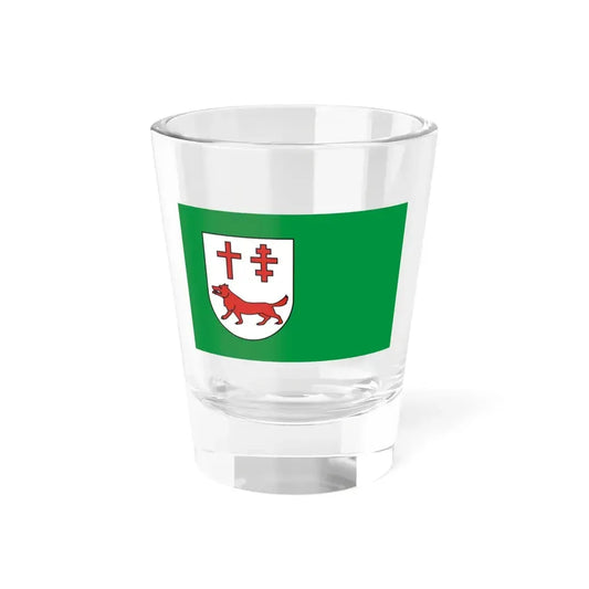 POL gmina Lelkowo flag (Poland) Shot Glass 1.5oz 1.5oz - Go Mug Yourself