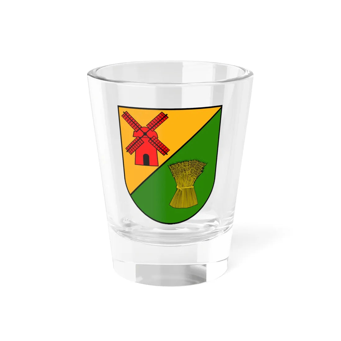 POL gmina Lichnowy COA (Poland) (Coat of Arms) Shot Glass 1.5oz 1.5oz - Go Mug Yourself