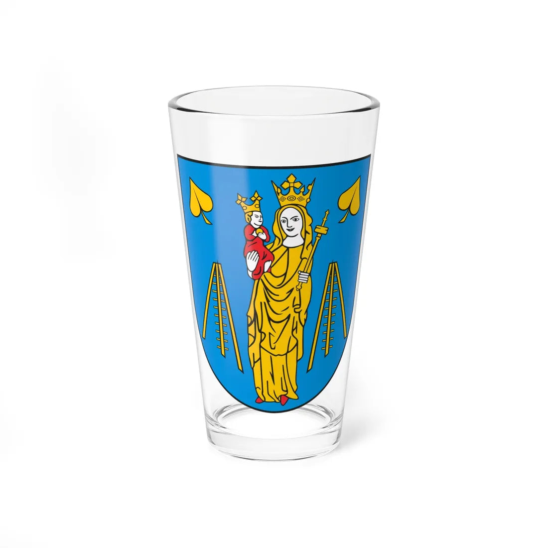 POL gmina Lipinki COA (Poland) (Coat of Arms) Pint Glass 16oz 16oz - Go Mug Yourself