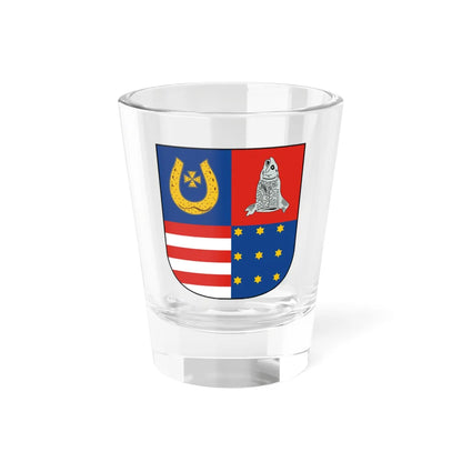 POL gmina Lipnik COA (Poland) (Coat of Arms) Shot Glass 1.5oz 1.5oz - Go Mug Yourself
