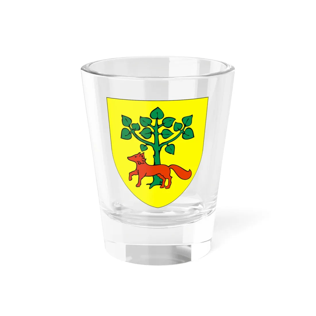 POL gmina Lisków COA (Poland) (Coat of Arms) Shot Glass 1.5oz 1.5oz - Go Mug Yourself