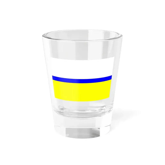 POL gmina Lubrza flag (Poland) Shot Glass 1.5oz 1.5oz - Go Mug Yourself